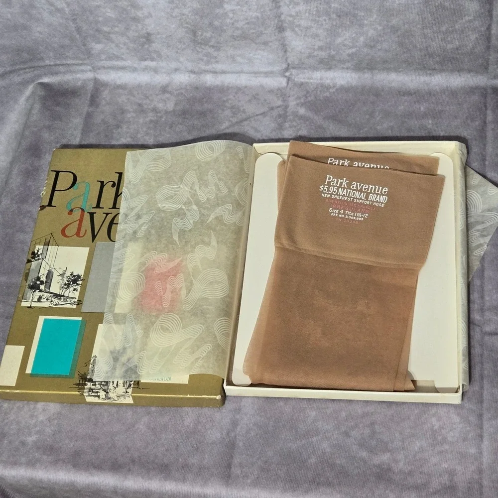 Park Avenue Support Hose‎ Light Beige Size 4 Fits 11.5-12 Irregulars
